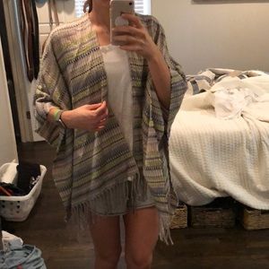 Free people poncho